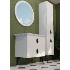 TMP KEOPS CeraStyle BLUE 70 - 42200 mosdóval - lábon álló fürdőszobabútor 70 x 47 cm