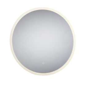   TMP LUX Touch fürdőszobai tükör - KEREK - LED világítással - érintő kapcsolóval - Ø 60 cm