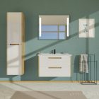 TMP GOLDY fali fürdőszobai ÁLLÓSZEKRÉNY - 155 x 35 cm