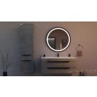 TMP VOX 85 fali fürdőszobabútor - SZÜRKE - műmárvány mosdóval - 85 cm