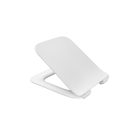 CeraStyle Ibiza fehér perem nélküli mély öblítésű szögletes fali WC, tető nélkül, integrált bidé funkcióval