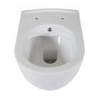 CeraStyle City fehér perem nélküli mély öblítésű fali WC, tetővel, integrált bidé funkcióval