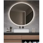Pure extra 60 kerek tükör led világítással és páramentesítővel 60x60 cm