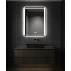 Vista 60 tükör 3 színű led világítással 60x80 cm