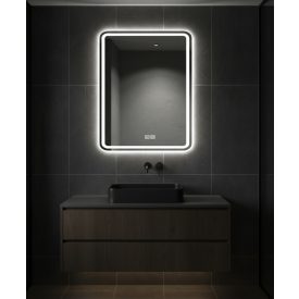 Vista 60 tükör 3 színű led világítással 60x80 cm