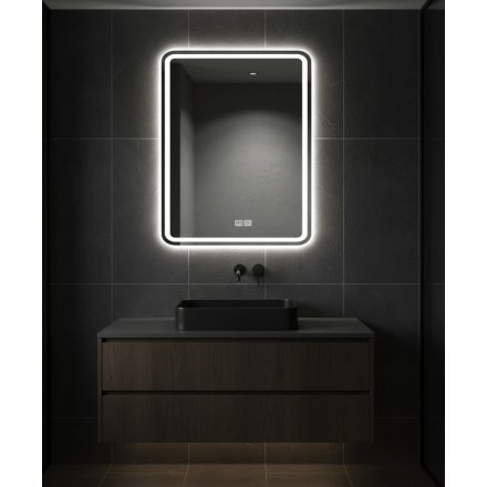 Vista 60 tükör 3 színű led világítással 60x80 cm