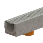 folyókakészlet FB BASE LN100 Hext.125 rács OZ A15 függőleges kimenet 1000x140x125 (040000920101)