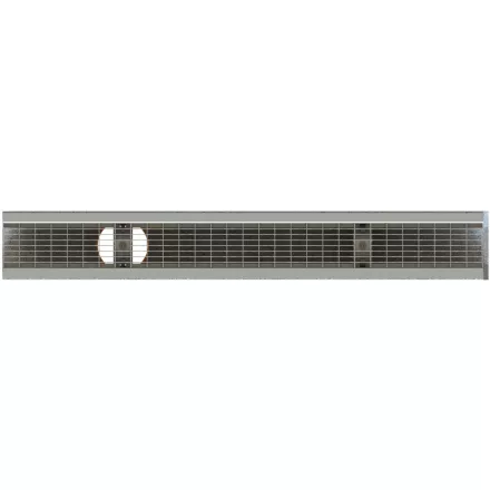 folyókakészlet FB BASE LN100 Hext.125 rács OZ A15 függőleges kimenet 1000x140x125 (0400009202026)