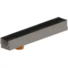 folyókakészlet FB BASE LN100 Hext.125 öntöttvas rács klasszikus C250 függőleges kimenet 1000x140x125 (0400009203031)