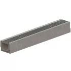 BASE vízelvezető folyóka készlet – fibrobeton, LN100, Hext.125 mm, OZ rács, A15+
