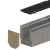folyókakészlet FB PRO LN100 Hext.160 peremű OZ öntöttvas rács D400 1000x160x160 (040071334/160)