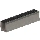folyókakészlet FB PRO LN100 Hext.160 peremű OZ öntöttvas rács D400 1000x160x160 (040071334/160)