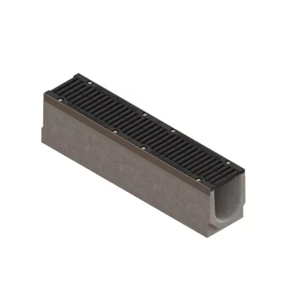 készlet folyóka FB PRO LN150 Hext.260 peremű OZ öntöttvas rács D400 1000x210x260 (042071334/260)
