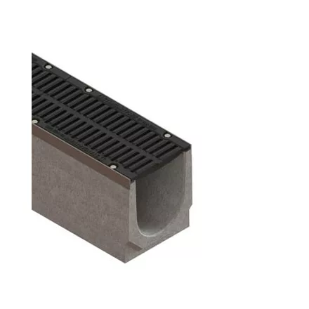 folyókakészlet FB PRO LN300 Hext.410 peremű OZ öntöttvas rács D400 1000x360x410 (047071334/410)