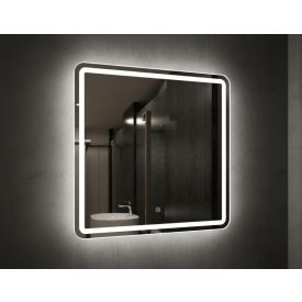   Spark 80 tükör 3 színű led világítással, páramentesítővel 80x60 cm