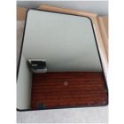 Nova 60 fekete keretes tükör 3 színű led világítással 60x80 cm