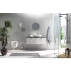 CeraStyle - Top Counter pultra ültethető porcelán mosdó - OLIVE - 75 x 38 cm