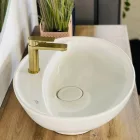 CeraStyle - Top Counter pultra ültethető porcelán mosdó - LAL C - ovális - 60 x 46 cm