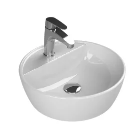   CeraStyle - Top Counter pultra ültethető porcelán mosdó - ONE - O- csaplyukas - Ø 42 cm