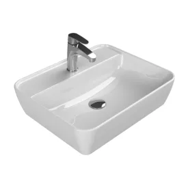   CeraStyle - Top Counter pultra ültethető porcelán mosdó - ONE -  - csaplyukas - 55 x 45 cm