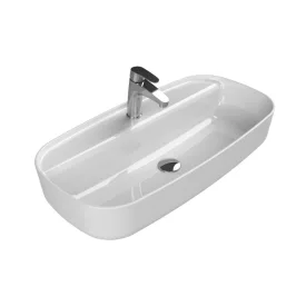   CeraStyle - Top Counter pultra ültethető porcelán mosdó - AQUA - 80 x 40 cm