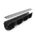 PP BASE LN100 folyókakészlet Htot.175 rács OZ réses típus T H25mm A15-C250 1000x160x175 (080001T25)