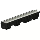 PP BASE LN100 folyókakészlet Htot.175 rács OZ réses típus T H25mm A15-C250 1000x160x175 (080001T25)