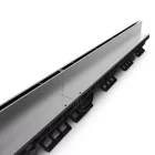 BASE vízelvezető folyóka készlet – PP, LN100, Hext.180 mm, Horganyzott acél rács, C250, 1000 mm