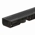 PP BASE LN100 folyókakészlet Hext.80 öntöttvas rács klasszikus C250 1000x156x80 (08010203031)