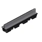 PP BASE LN100 folyókakészlet Htot.220 rács OZ réses típus T H100mm A15-C250 1000x156x220 (080201T100)