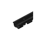 folyókakészlet PP BASE LN100 Hext.120 öntöttvas rács B125 1000x156x120 (0802020402)