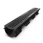folyókakészlet PP BASE LN100 Hext.120 öntöttvas rács B125 1000x156x120 (0802020402)
