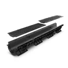 folyókakészlet PP BASE LN100 Hext.120 öntöttvas rács B125 1000x156x120 (0802020402)
