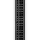 BASE vízelvezető folyóka készlet – PP, LN100, Hext.120 mm, Polipropilén rács, A15, 1000 mm
