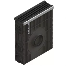   PP PRO LN100 aknakészlet Hext.615 öntöttvas rács D400 peremű 1000x170x615 (080800734)