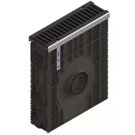 PP PRO LN100 aknakészlet Hext.615 öntöttvas rács D400 peremű 1000x170x615 (080800734)