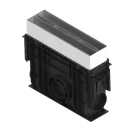 BASE csapadékvíz aknakészlet – LN100, H450 mm, OZ réses T H100, C250