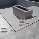 BASE csapadékvíz aknakészlet – LN100, H450 mm, OZ réses T H100, C250