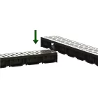 PP EASY 2 LN100 folyókakészlet Hext.70 rács OZ A15 1000x125x70 (0881011)