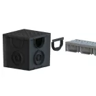 PP EASY 2 LN100 folyókakészlet Hext.70 rács PP sötétszürke A15 1000x125x70 (08818-GI)