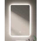 Nova 5080 tükör led világítással 50x80 cm