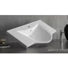 Sanovit ALBATROS porcelán mosdókagyló 64,5 x 46,5 cm