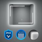 Ada 60 tükör led világítással 60x80 cm