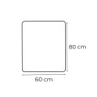 Ada 60 tükör led világítással 60x80 cm