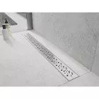 Mexen Flat M12 vonalmenti zuhanyfolyóka 50 cm, szálcsiszolt rozsdamentes