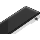 Mexen Flat MGB folyóka takaró 50 cm, fekete üveg