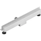 Mexen Flat Wall falba építhető zuhanyfolyóka 50 cm, szálcsiszolt rozsdamentes