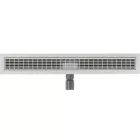 Mexen Flat M33 vonalmenti zuhanyfolyóka 50 cm, szálcsiszolt rozsdamentes