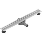 Mexen Flat 360° Slim vonalmenti zuhanyfolyóka 50 cm, szálcsiszolt rozsdamentes