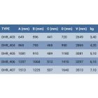 Két oldalt járható alu létra 2x6
